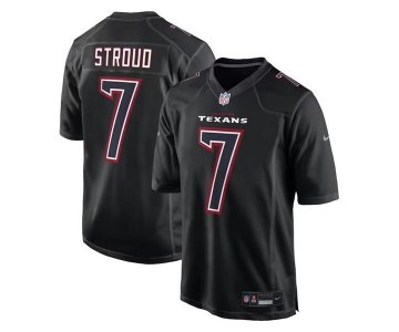 Men's Houston Texans #7 C.J. Stroud Black Fashion Vapor Untouchable Limited Football Stitched Jersey