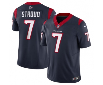 Men's Houston Texans #7 C.J. Stroud Navy 2023 F.U.S.E Vapor Untouchable Football Stitched Jersey