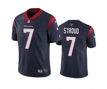 Men's Houston Texans #7 C.J. Stroud Navy Vapor Untouchable Stitched Football Jersey