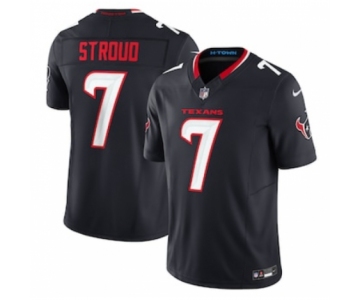 Men's Houston Texans #7 C.J. Stroud Nike Navy Vapor F.U.S.E. Limited Jersey