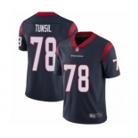 Men's Houston Texans #78 Laremy Tunsil Navy Blue Team Color Vapor Untouchable Limited Player Football Jersey