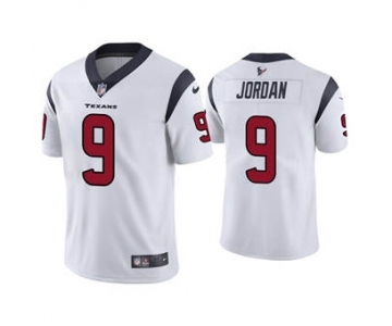 Men's Houston Texans #9 Brevin Jordan White Vapor Untouchable Limited Stitched Football Jersey