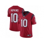 Men's Nike Houston Texans #10 DeAndre Hopkins Vapor Untouchable Limited Red Alternate NFL Jersey