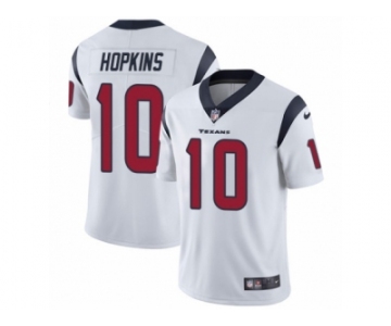 Men's Nike Houston Texans #10 DeAndre Hopkins Vapor Untouchable Limited White NFL Jersey