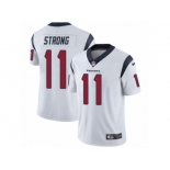 Men's Nike Houston Texans #11 Jaelen Strong Vapor Untouchable Limited White NFL Jersey