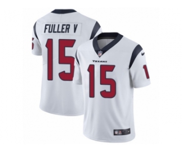 Men's Nike Houston Texans #15 Will Fuller V Vapor Untouchable Limited White NFL Jersey