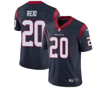 Men's Nike Houston Texans #20 Justin Reid Navy Blue Team Color Vapor Untouchable Limited Player NFL Jersey