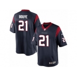 Men's Nike Houston Texans #21 A.J. Bouye Limited Navy Blue Team Color NFL Jersey