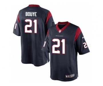 Men's Nike Houston Texans #21 A.J. Bouye Limited Navy Blue Team Color NFL Jersey