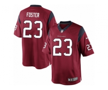 Men's Nike Houston Texans #23 Arian Foster Limited Red Alternate NFL Jersey