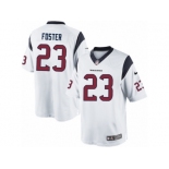 Men's Nike Houston Texans #23 Arian Foster Limited White NFL Jersey