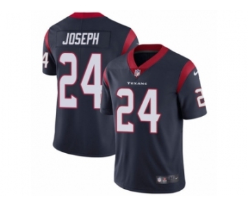 Men's Nike Houston Texans #24 Johnathan Joseph Vapor Untouchable Limited Navy Blue Team Color NFL Jersey