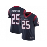 Men's Nike Houston Texans #25 Kareem Jackson Vapor Untouchable Limited Navy Blue Team Color NFL Jersey