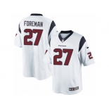 Men's Nike Houston Texans #27 D'Onta Foreman Limited White NFL Jersey