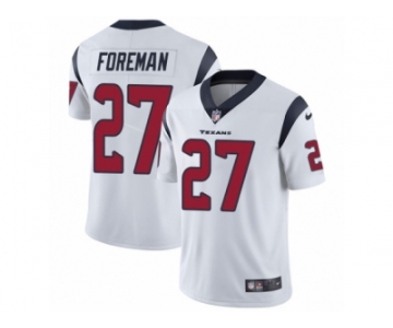 Men's Nike Houston Texans #27 D'Onta Foreman Vapor Untouchable Limited White NFL Jersey