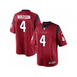 Men's Nike Houston Texans #4 Deshaun Watson Limited Red Alternate NFL Jersey