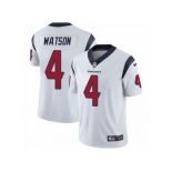 Men's Nike Houston Texans #4 Deshaun Watson Vapor Untouchable Limited White NFL Jersey