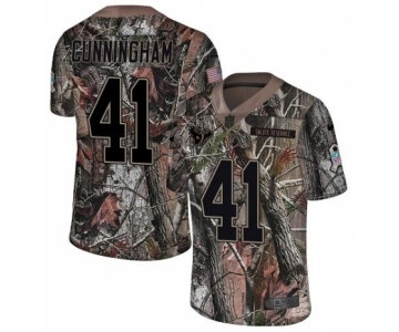 Men's Nike Houston Texans #41 Zach Cunningham Limited Camo Rush Realtree NFL Jersey