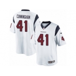 Men's Nike Houston Texans #41 Zach Cunningham Limited White NFL Jersey