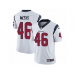 Men's Nike Houston Texans #46 Jon Weeks Vapor Untouchable Limited White NFL Jersey