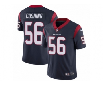 Men's Nike Houston Texans #56 Brian Cushing Vapor Untouchable Limited Navy Blue Team Color NFL Jersey