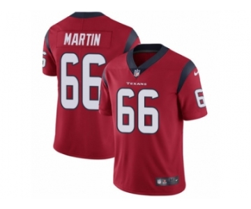 Men's Nike Houston Texans #66 Nick Martin Vapor Untouchable Limited Red Alternate NFL Jersey