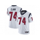 Men's Nike Houston Texans #74 Chris Clark Vapor Untouchable Limited White NFL Jersey