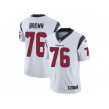 Men's Nike Houston Texans #76 Duane Brown Vapor Untouchable Limited White NFL Jersey