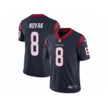 Men's Nike Houston Texans #8 Nick Novak Vapor Untouchable Limited Navy Blue Team Color NFL Jersey