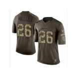 Nike Houston Texans #26 Lamar Miller Green Men's Stitched NFL Limited Salute to Service Jersey