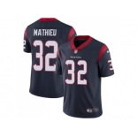 Nike Houston Texans #32 Tyrann Mathieu Navy Blue Team Color Men Stitched NFL Vapor Untouchable Limited Jersey