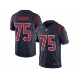 Nike Houston Texans #75 Martinas Rankin Navy Blue Men Stitched NFL Limited Rush Jersey