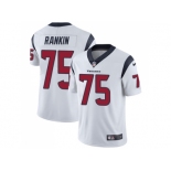 Nike Houston Texans #75 Martinas Rankin White Men Stitched NFL Vapor Untouchable Limited Jersey