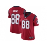 Nike Houston Texans #88 Jordan Akins Red Alternate Men Stitched NFL Vapor Untouchable Limited Jersey