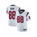 Nike Houston Texans #88 Jordan Akins White Men Stitched NFL Vapor Untouchable Limited Jersey