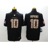 nike nfl jerseys houston texans #10 hopkins Black[salute to service limited]