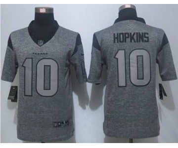 nike nfl jerseys houston texans #10 hopkins gray[nike Limited]