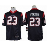 nike nfl jerseys houston texans #23 foster blue[nike limited]