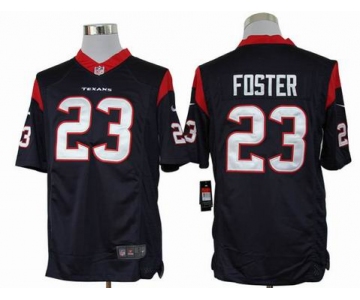 nike nfl jerseys houston texans #23 foster blue[nike limited]