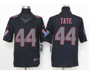 nike nfl jerseys houston texans #44 tate black[nike limited]