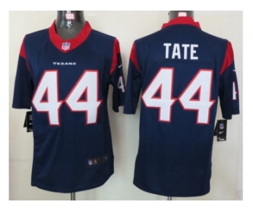 nike nfl jerseys houston texans #44 tate blue[nike limited]