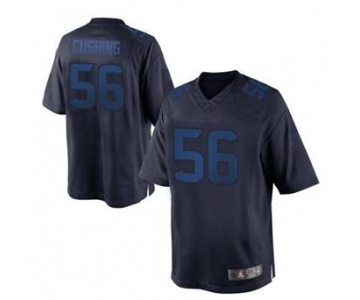 nike nfl jerseys houston texans #56 cushing blue[drenched limited]