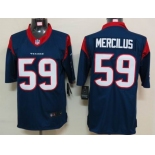 nike nfl jerseys houston texans #59 mercilus blue[nike limited]