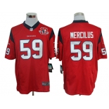 nike nfl jerseys houston texans #59 mercilus red[nike limited 10th patch]