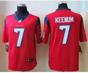 nike nfl jerseys houston texans #7 keenum red[nike limited]