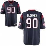 nike nfl jerseys houston texans #90 clowney blue[nike limited][clowney]