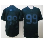 nike nfl jerseys houston texans #99 J.J. Watt navy blue[drenched limited]