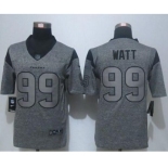 nike nfl jerseys houston texans #99 watt gray[nike Limited]