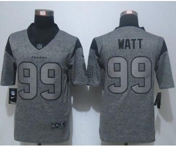 nike nfl jerseys houston texans #99 watt gray[nike Limited]