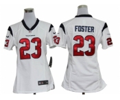 Nike women nfl jerseys Houston Texans #23 Arian Foster white [nike]